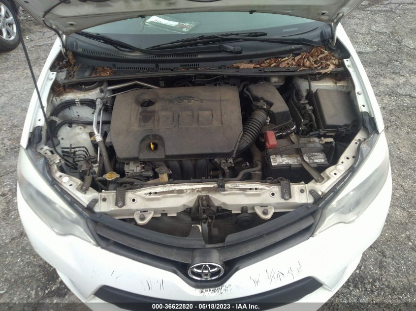 2014 TOYOTA COROLLA L/LE/S/S PLUS/LE PLUS - 2T1BURHE8EC054838