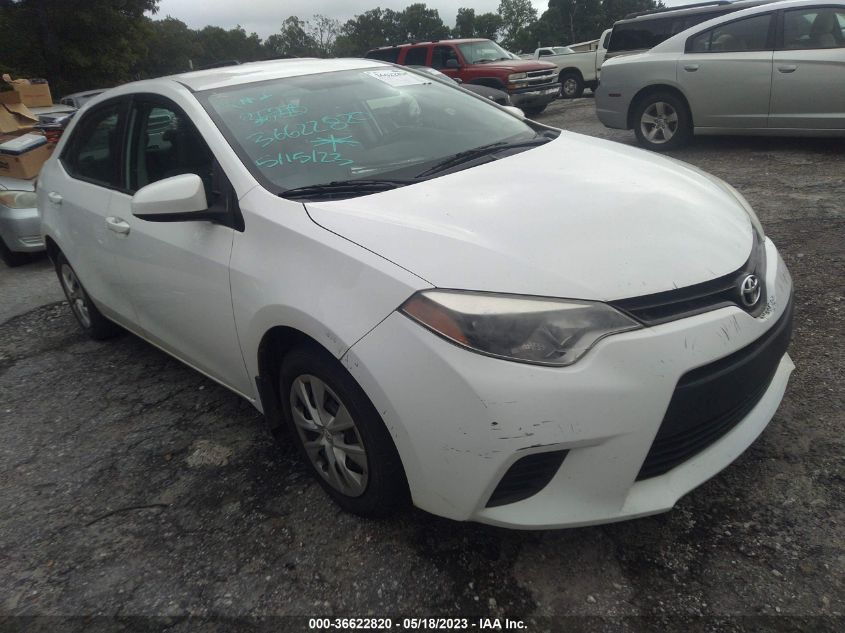 2014 TOYOTA COROLLA L/LE/S/S PLUS/LE PLUS - 2T1BURHE8EC054838