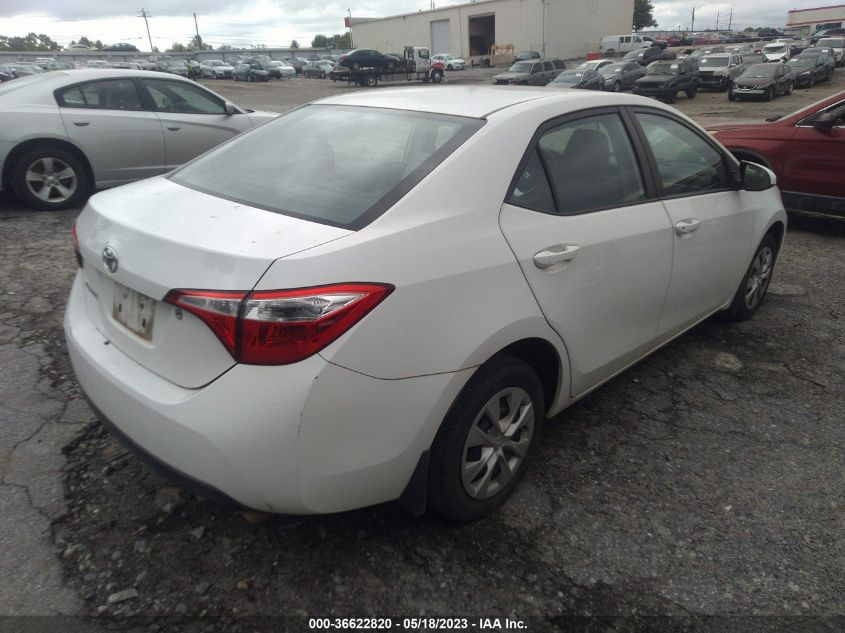 2014 TOYOTA COROLLA L/LE/S/S PLUS/LE PLUS - 2T1BURHE8EC054838