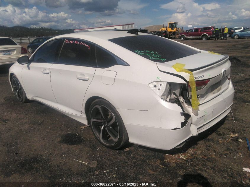 2021 HONDA ACCORD SEDAN SPORT SE - 1HGCV1F41MA091781