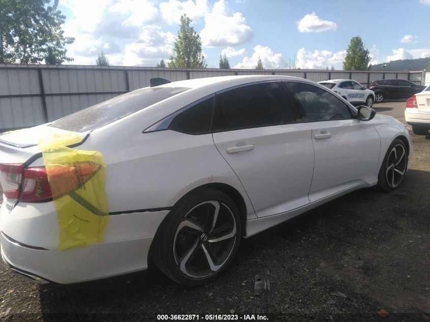 2021 HONDA ACCORD SEDAN SPORT SE - 1HGCV1F41MA091781