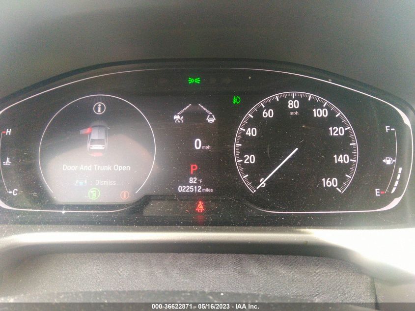 2021 HONDA ACCORD SEDAN SPORT SE - 1HGCV1F41MA091781