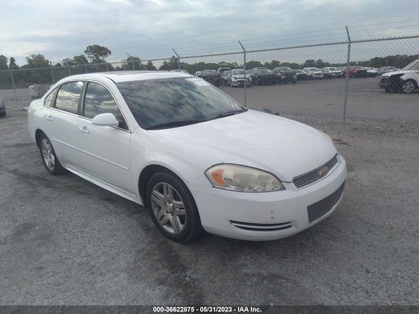 2013 CHEVROLET IMPALA LT - 2G1WG5E36D1100919