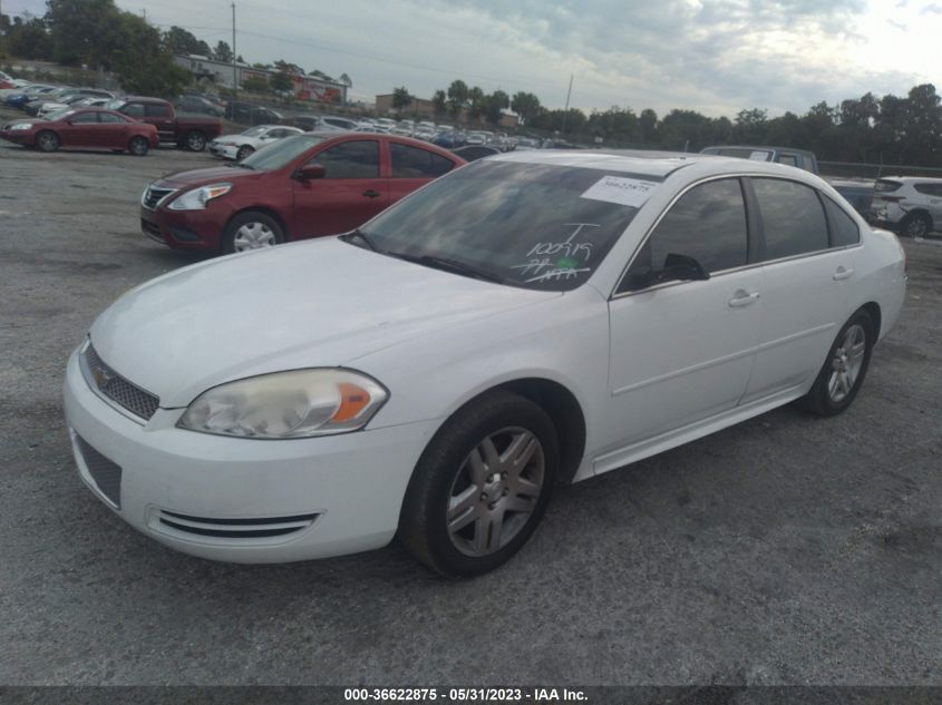 2013 CHEVROLET IMPALA LT - 2G1WG5E36D1100919