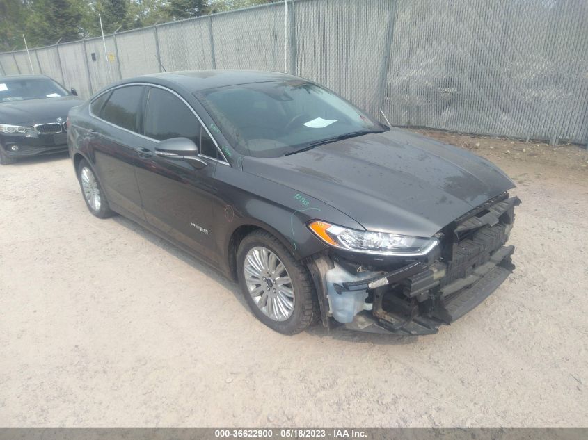 2015 FORD FUSION SE HYBRID - 3FA6P0LU0FR194712