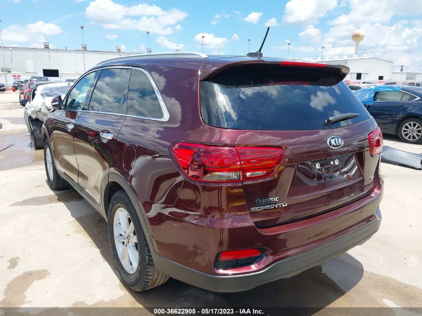 2020 KIA SORENTO LX - 5XYPG4A33LG636615