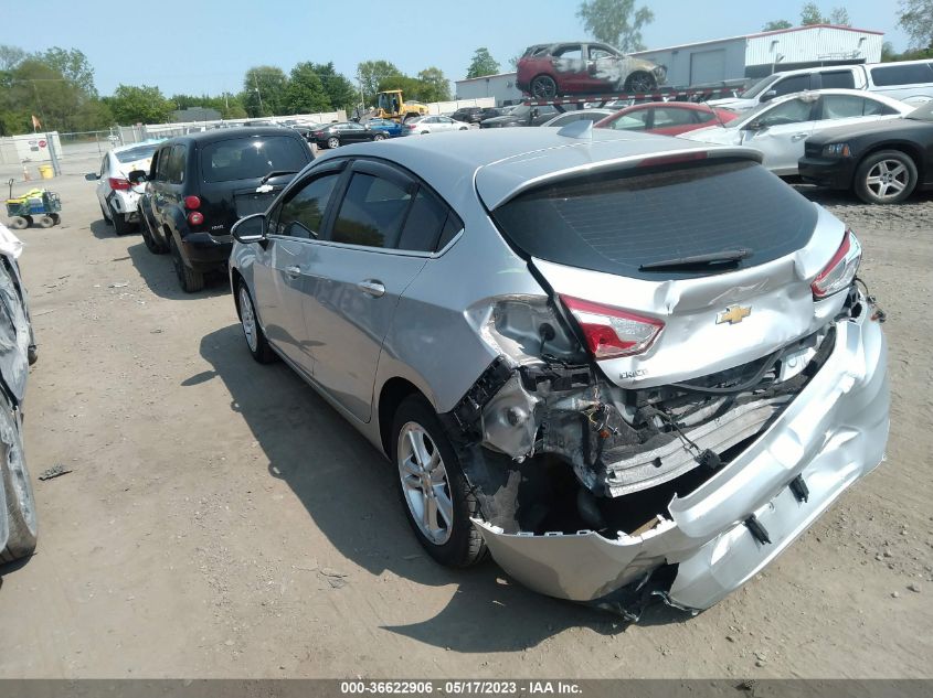 2018 CHEVROLET CRUZE LT - 3G1BE6SM6JS635420