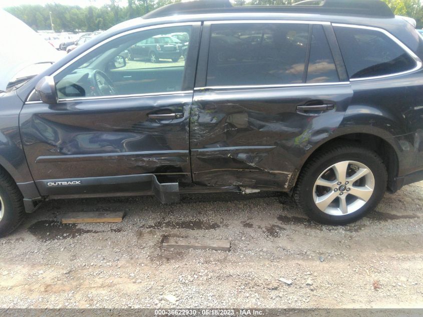 2013 SUBARU OUTBACK 2.5I LIMITED - 4S4BRCKC4D3295742