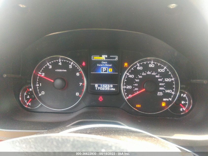 2013 SUBARU OUTBACK 2.5I LIMITED - 4S4BRCKC4D3295742