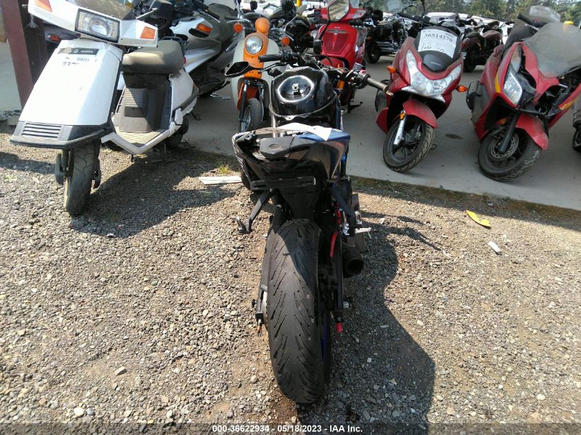 2019 YAMAHA YZFR3 MH3RH17Y5KK001350