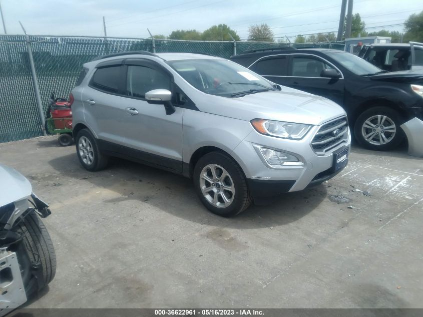 2019 FORD ECOSPORT SE - MAJ3S2GE0KC309107