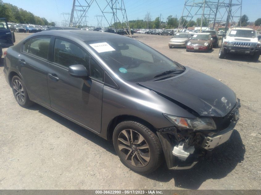2013 HONDA CIVIC SDN EX-L - 19XFB2F9XDE214271