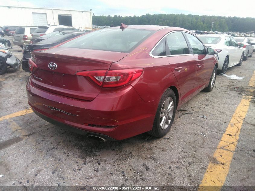 2015 HYUNDAI SONATA 2.4L - 5NPE24AF9FH081103