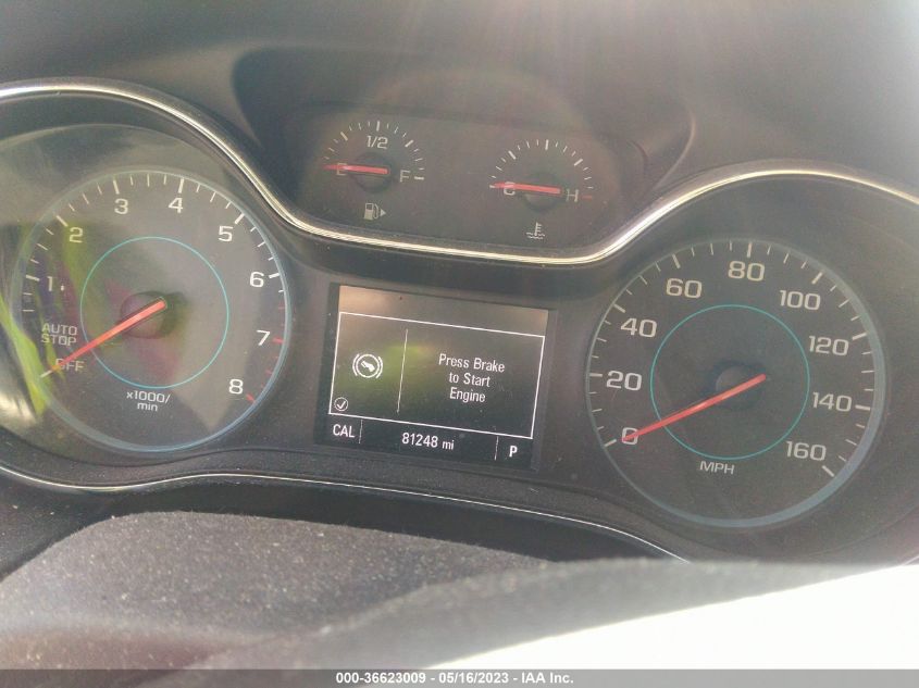 2017 CHEVROLET CRUZE LT - 1G1BE5SM9H7225441