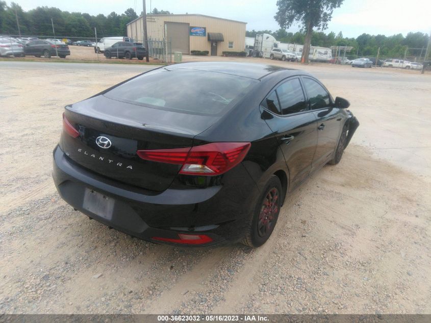 2019 HYUNDAI ELANTRA SE - 5NPD74LF9KH438901