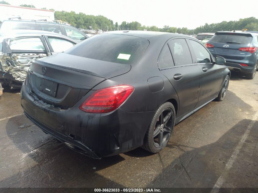 2016 MERCEDES-BENZ C-CLASS C 300 - 55SWF4KB0GU110636