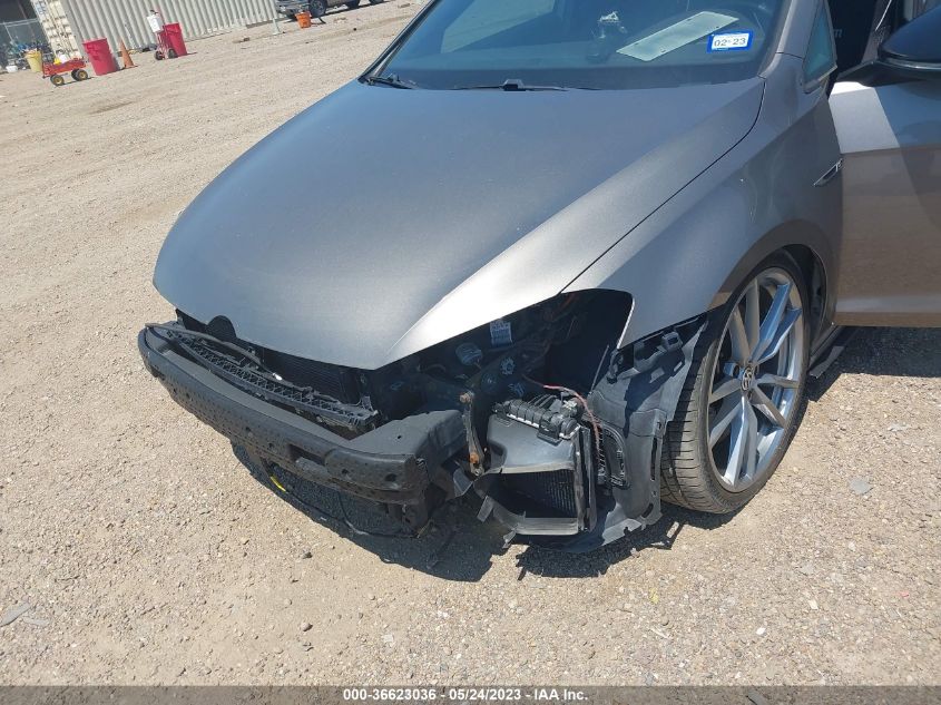2017 VOLKSWAGEN GOLF R - WVWVF7AU6HW085675