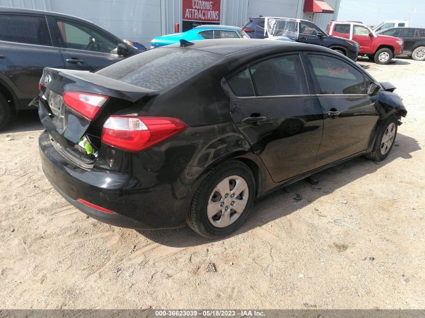 2015 KIA FORTE LX - KNAFK4A67F5387816