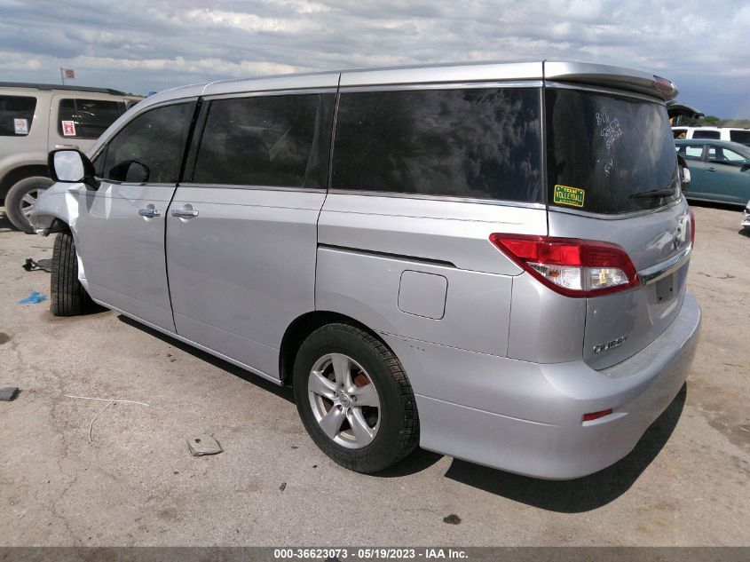 2015 NISSAN QUEST SV - JN8AE2KPXF9127794