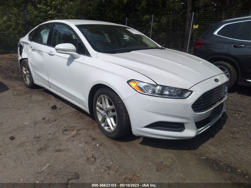 2016 FORD FUSION SE - 3FA6P0H77GR130820