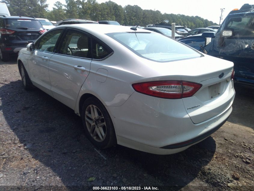 2016 FORD FUSION SE - 3FA6P0H77GR130820