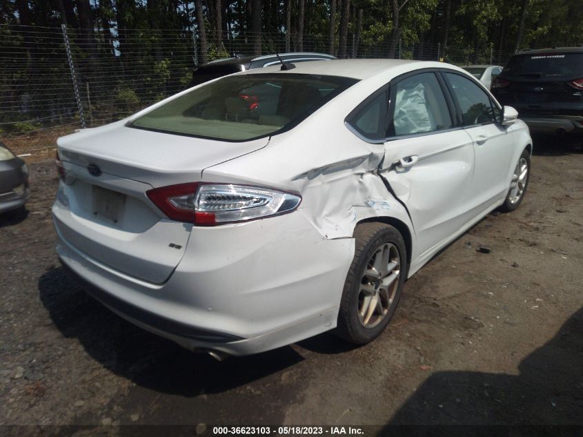 2016 FORD FUSION SE - 3FA6P0H77GR130820