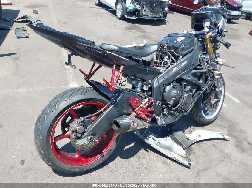 2009 YAMAHA YZFR6 JYARJ16E39A018301