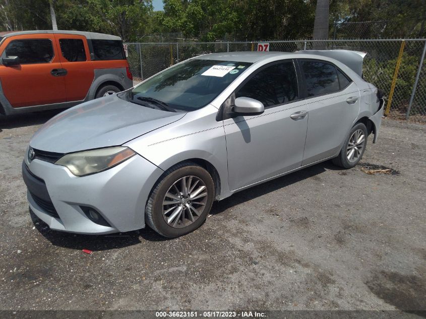 2014 TOYOTA COROLLA L/LE/S/S PLUS/LE PLUS - 2T1BURHE0EC104065