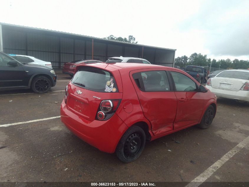 2015 CHEVROLET SONIC LS - 1G1JA6SH7F4111632