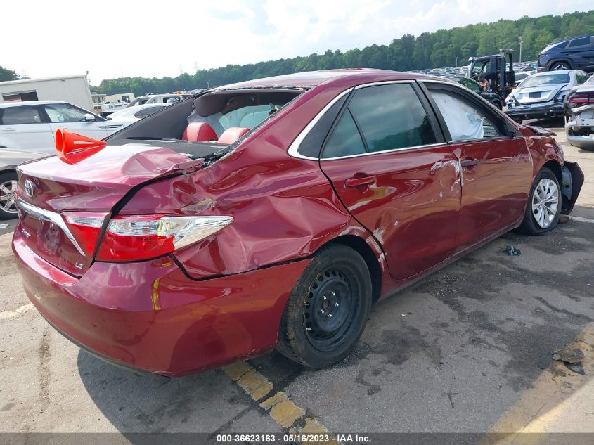 2017 TOYOTA CAMRY XLE/SE/LE/XSE - 4T1BF1FK0HU748057