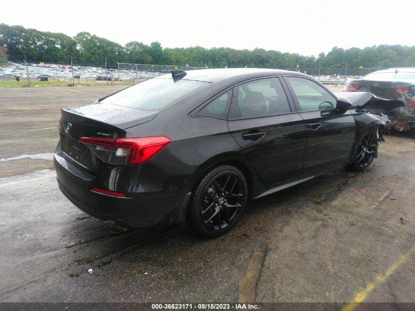 2023 HONDA CIVIC SEDAN SPORT - 2HGFE2F50PH504419