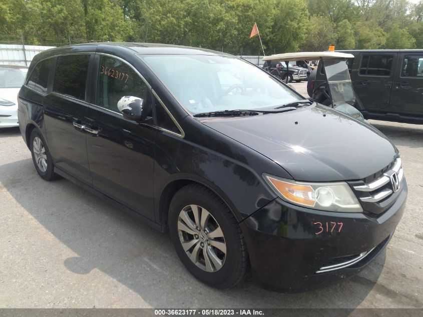 2014 HONDA ODYSSEY EX-L - 5FNRL5H60EB054234