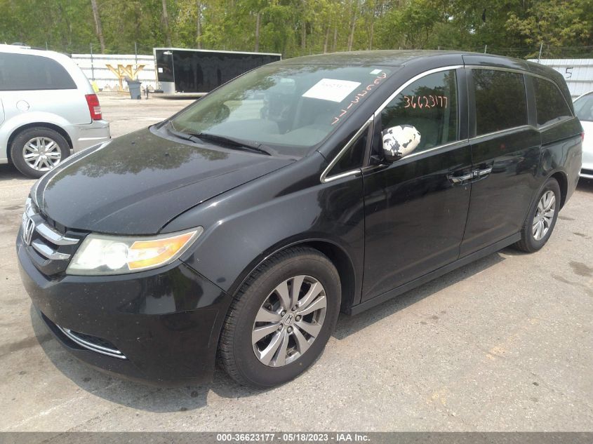 2014 HONDA ODYSSEY EX-L - 5FNRL5H60EB054234