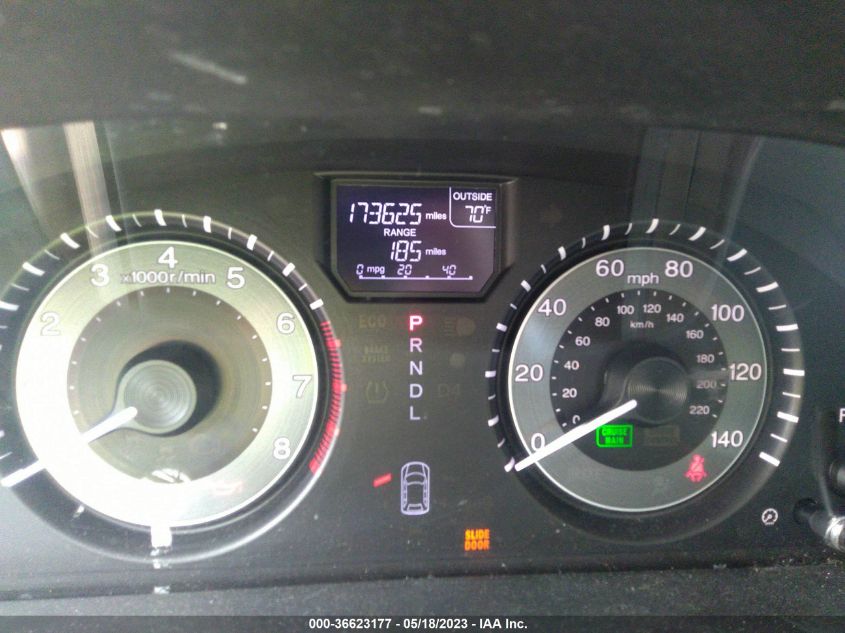 2014 HONDA ODYSSEY EX-L - 5FNRL5H60EB054234