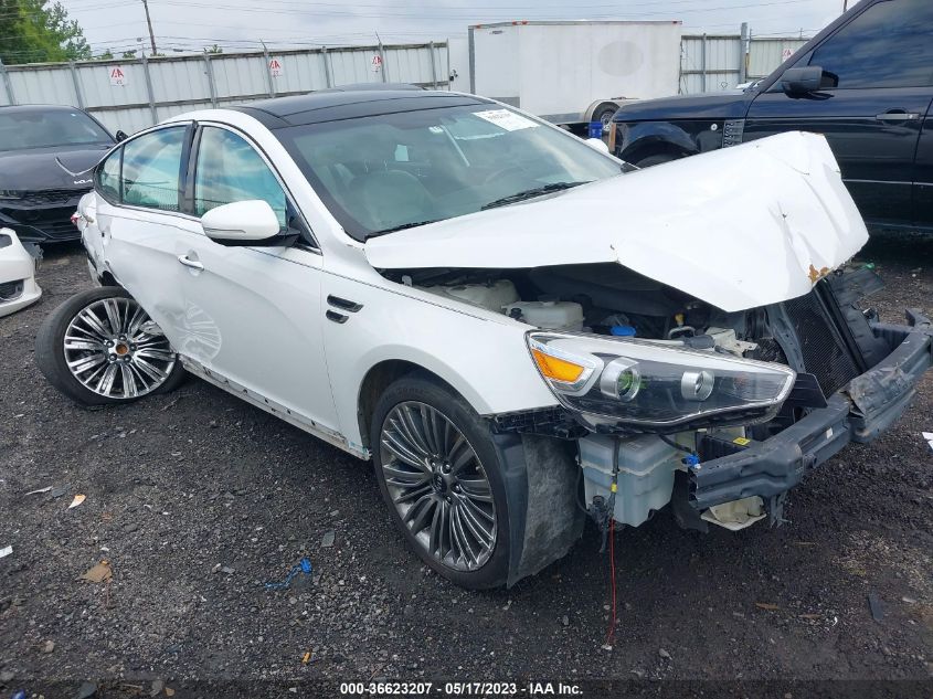 2016 KIA CADENZA LIMITED - KNALN4D76G5211128