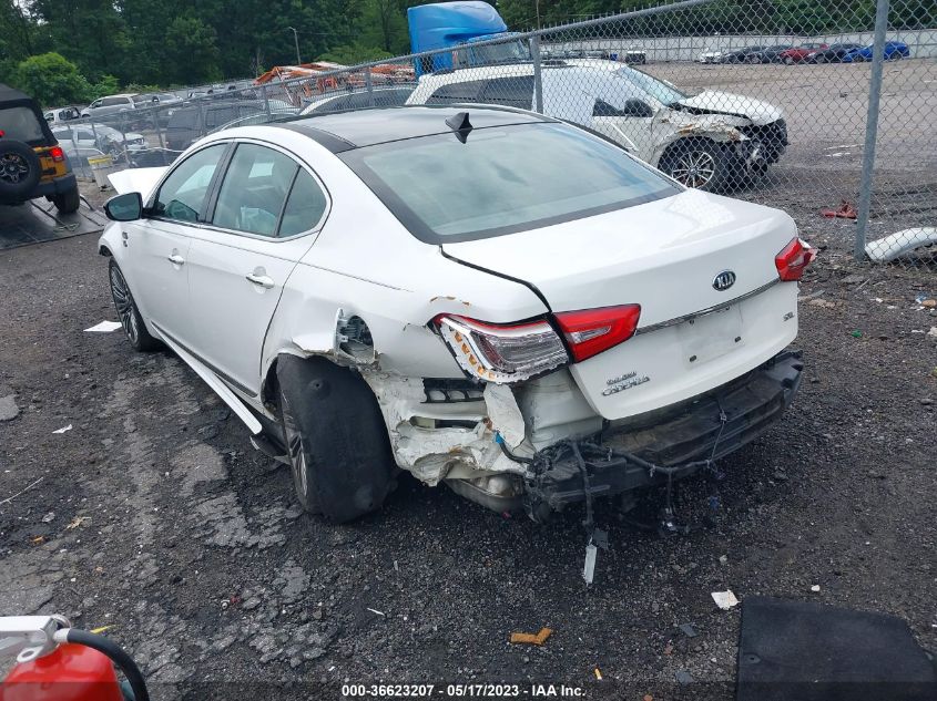 2016 KIA CADENZA LIMITED - KNALN4D76G5211128