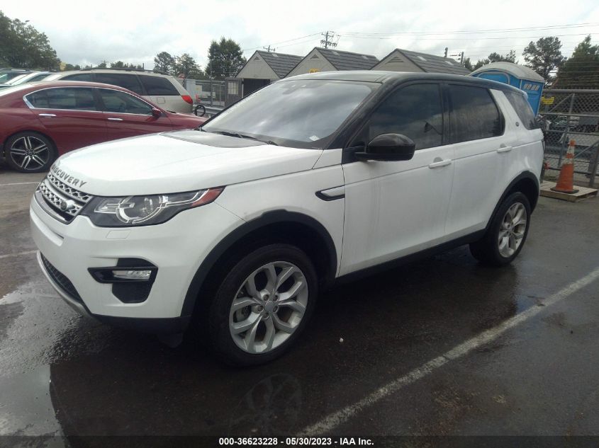 2018 LAND ROVER DISCOVERY SPORT HSE - SALCR2RX1JH723608