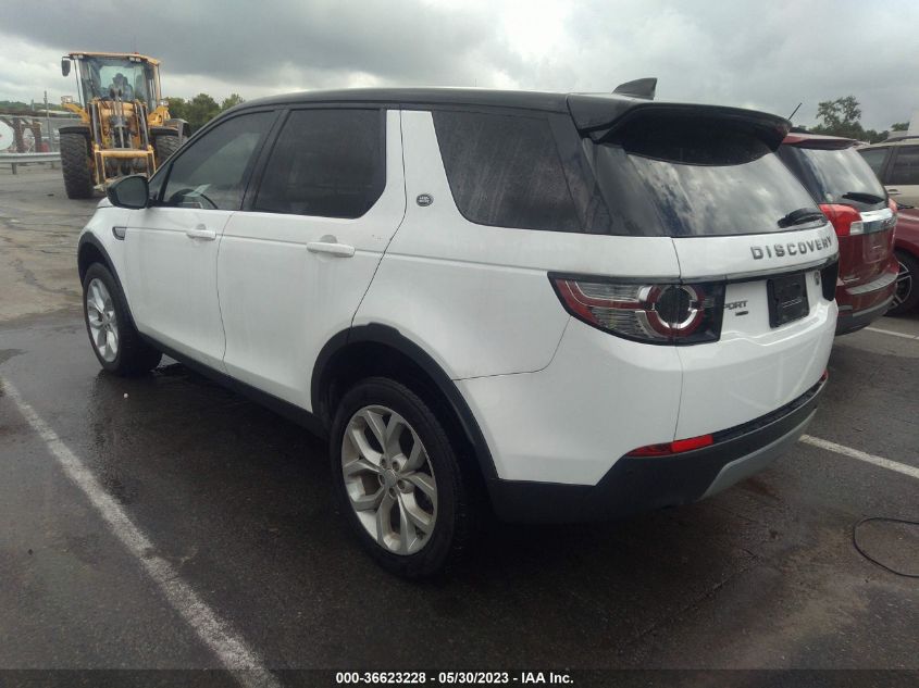 2018 LAND ROVER DISCOVERY SPORT HSE - SALCR2RX1JH723608