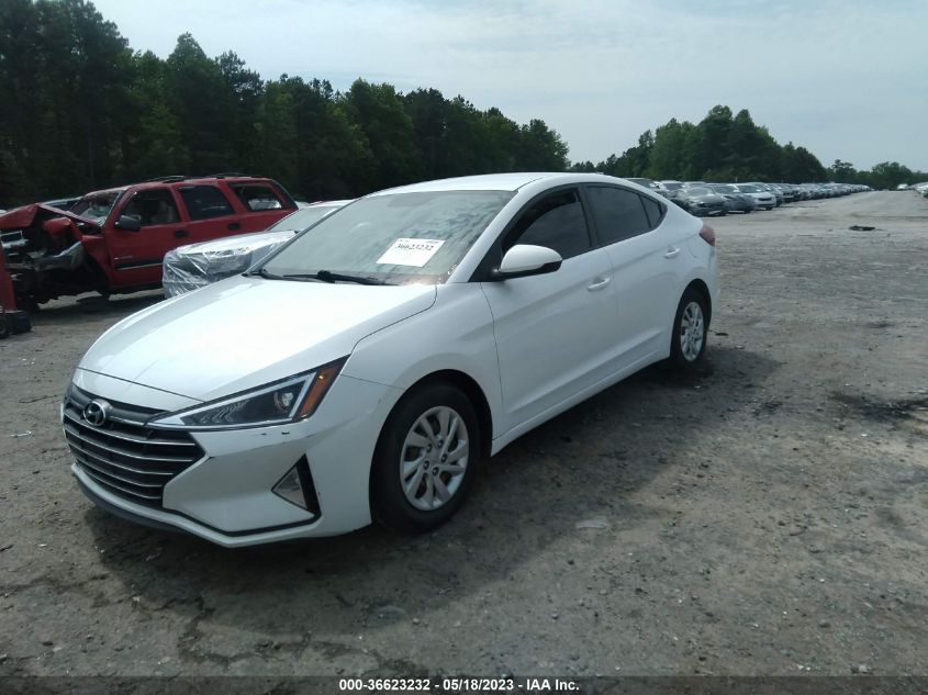 2019 HYUNDAI ELANTRA SE - 5NPD74LFXKH496709