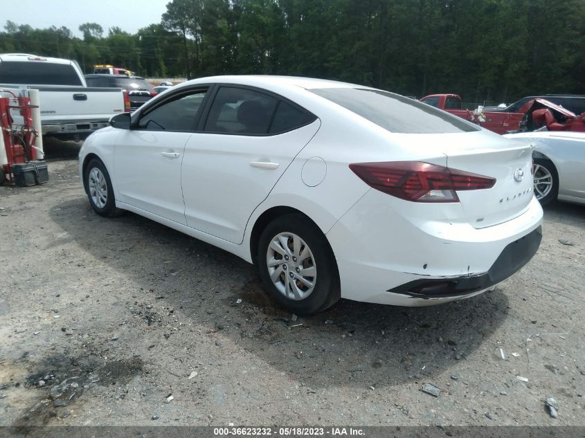 2019 HYUNDAI ELANTRA SE - 5NPD74LFXKH496709