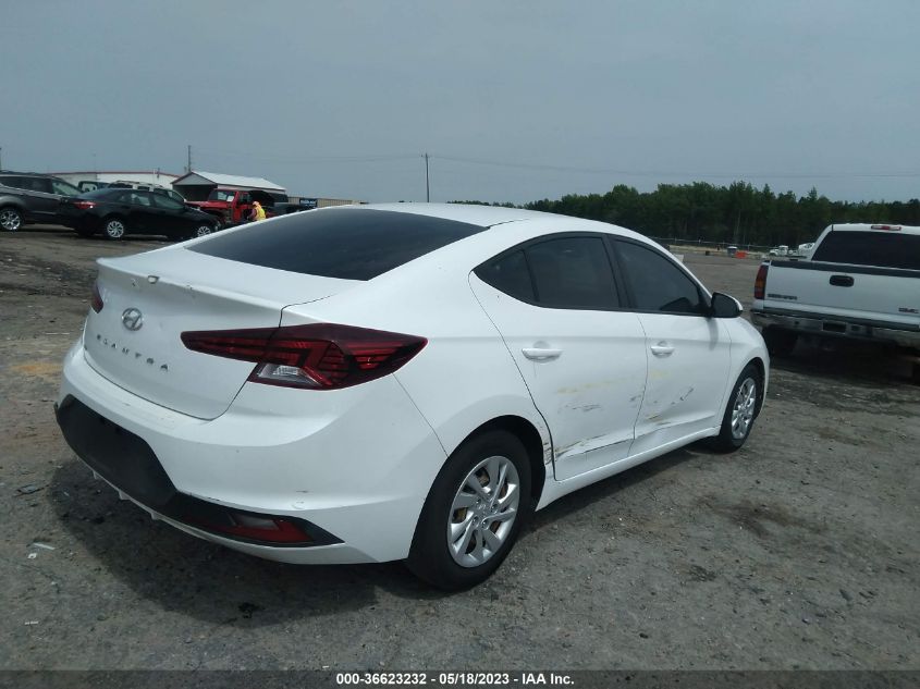 2019 HYUNDAI ELANTRA SE - 5NPD74LFXKH496709