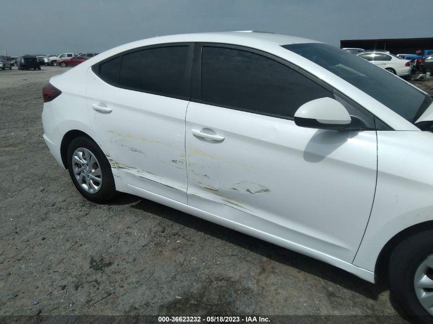 2019 HYUNDAI ELANTRA SE - 5NPD74LFXKH496709