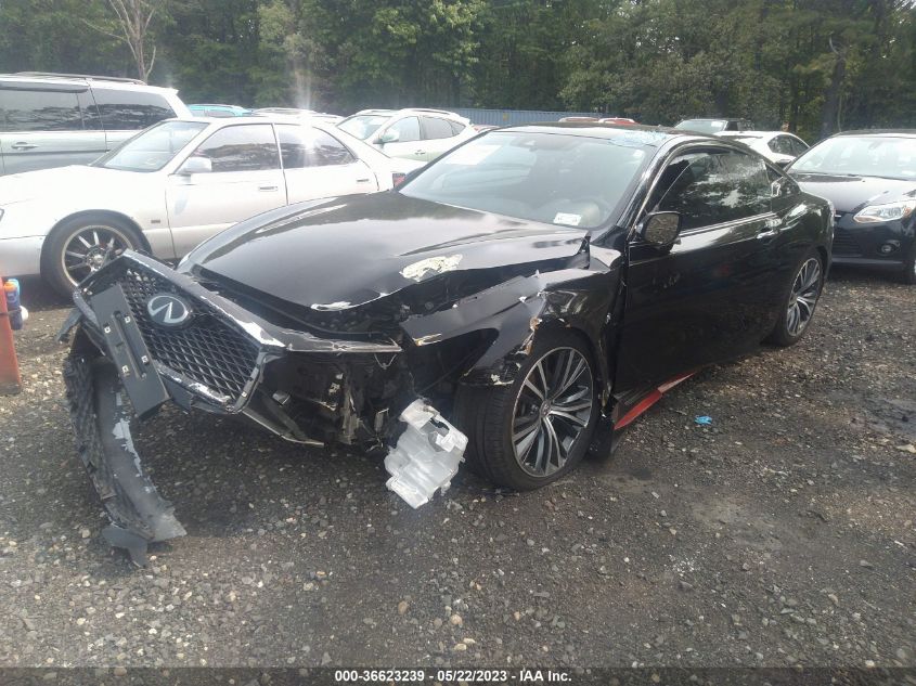 2019 INFINITI Q60 3.0T LUXE JN1EV7EL2KM290128