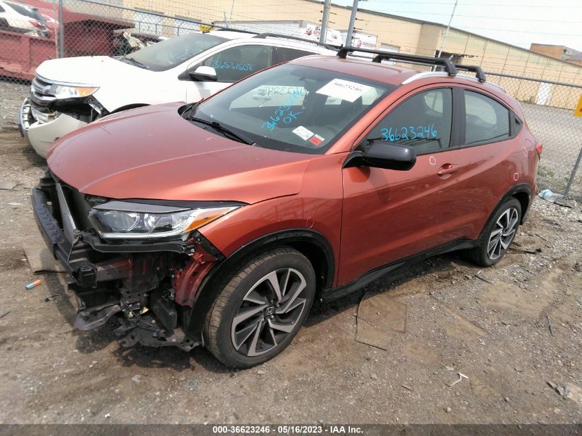 2019 HONDA HR-V SPORT - 3CZRU6H12KG707153