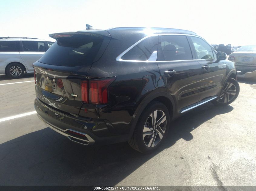2022 KIA SORENTO PLUG-IN HYBRID SX KNDRJDLH4N5109150