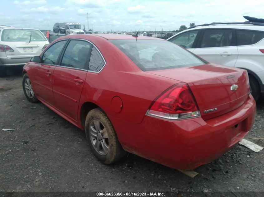 2013 CHEVROLET IMPALA LS - 2G1WA5E35D1120483