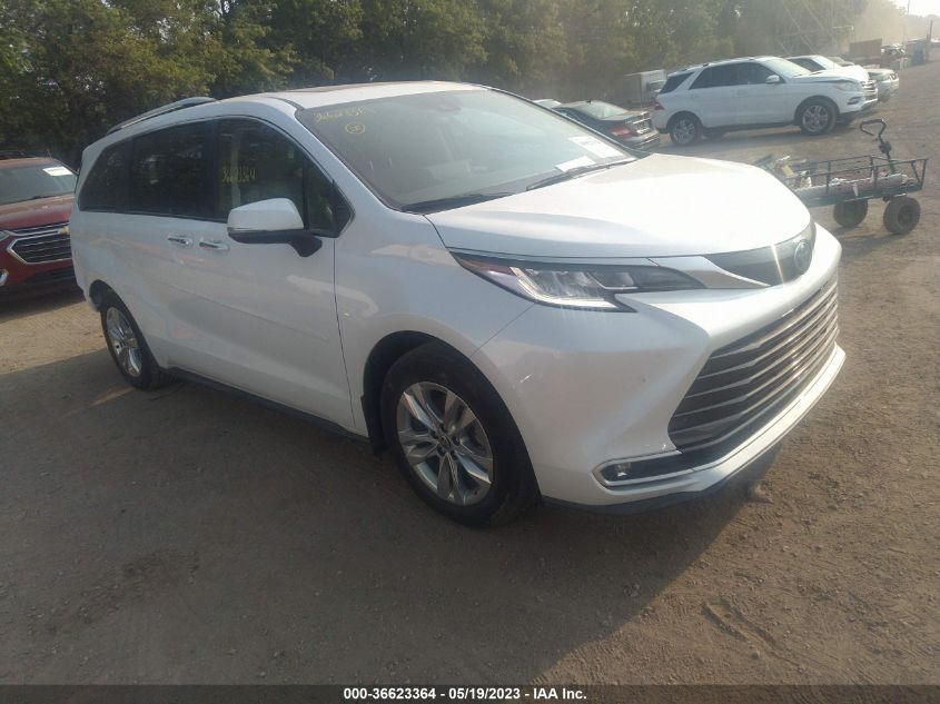 2022 TOYOTA SIENNA LIMITED - 5TDZSKFC5NS044093