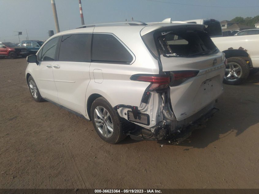 2022 TOYOTA SIENNA LIMITED - 5TDZSKFC5NS044093