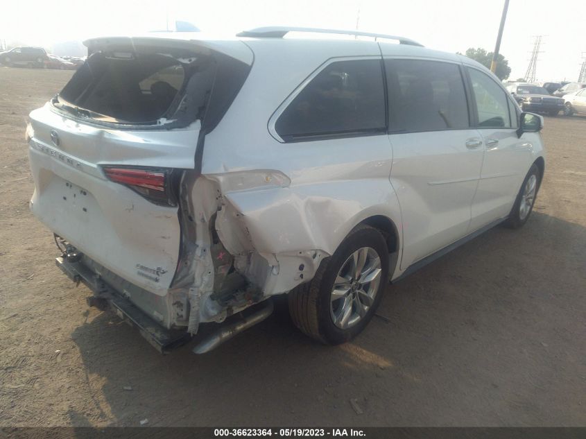 2022 TOYOTA SIENNA LIMITED - 5TDZSKFC5NS044093