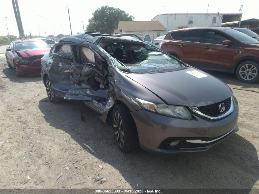 2015 HONDA CIVIC SEDAN EX-L - 19XFB2F94FE037543